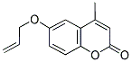 6-ALLYLOXY-4-METHYLCOUMARIN Struktur