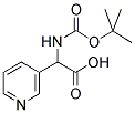 TERT-BUTOXYCARBONYLAMINO-PYRIDIN-3-YL-ACETIC ACID Struktur