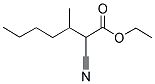 ETHYL 2-CYANO-3-METHYLHEPTANOATE Struktur