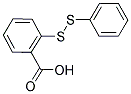 2-(PHENYLDISULFANYL)BENZOIC ACID Struktur