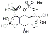 1D-MYO-INOSITOL 3,4,5,6-TETRAKISPHOSPHATE (SODIUM SALT) Struktur