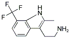 2-(2-METHYL-7-TRIFLUOROMETHYL-1H-INDOL-3-YL)-ETHYLAMINE Struktur