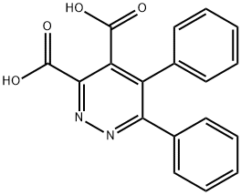 5,6-DIPHENYL-3,4-PYRIDAZINEDICARBOXYLIC ACID Struktur