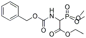 N-CBZ-ETHYL-2-(DIMETHYLPHOSPHONO)-GLYCINATE Struktur