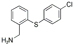 2-(4-CHLORO-PHENYLSULFANYL)-BENZYLAMINE Struktur