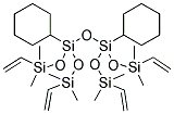 1,3-DICYCLOHEXYL-1,1,3,3-TETRAKIS(DIMETHYLVINYLSILYLOXY)DISILOXANE Struktur