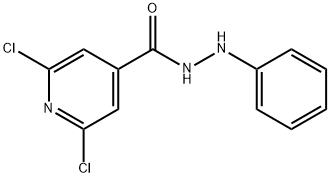 2,6-DICHLORO-N'-PHENYLISONICOTINOHYDRAZIDE Struktur