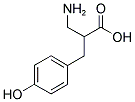 2-AMINOMETHYL-3-(4-HYDROXY-PHENYL)-PROPIONIC ACID Struktur