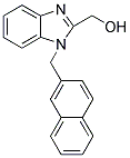 [1-(2-NAPHTHYLMETHYL)-1H-BENZIMIDAZOL-2-YL]METHANOL Struktur