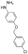 [4-(4-CHLORO-BENZYLOXY)-PHENYL]-HYDRAZINE Struktur