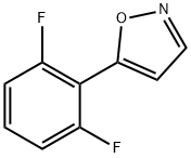 5-(2,6-DIFLUOROPHENYL)ISOXAZOLE Struktur