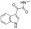 2-(1H-INDOL-3-YL)-N-METHYL-2-OXOACETAMIDE Struktur