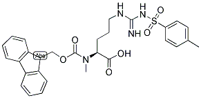 FMOC-D-MEARG(TOS)-OH Struktur