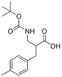 2-(TERT-BUTOXYCARBONYLAMINO-METHYL)-3-P-TOLYL-PROPIONIC ACID Struktur