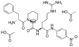 H-D-PHE-HOMOPRO-ARG-PNA 2 ACETATE Struktur