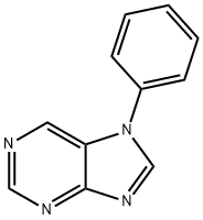 7-PHENYL-7H-PURINE, 18346-05-9, 結(jié)構(gòu)式