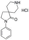 2-PHENYL-2,8-DIAZASPIRO[4.5]DECAN-1-ONE HYDROCHLORIDE Struktur