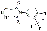 5-[4-CHLORO-3-(TRIFLUOROMETHYL)PHENYL]-3A,6A-DIHYDROPYRROLO[3,4-C]PYRAZOLE-4,6(3H,5H)-DIONE Struktur