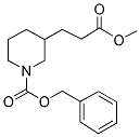 N-CBZ-3-PIPERIDINYLPROPIONIC ACID METHYL ESTER Struktur