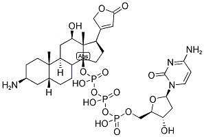 3-AMINO-3-DEOXYDIGOXIGENIN-9-DCTP Structure