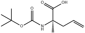 BOC-ALPHA-ALLYL-L-ALANINE Struktur