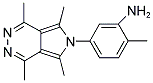 2-METHYL-5-(1,4,5,7-TETRAMETHYL-PYRROLO-[3,4-D]PYRIDAZIN-6-YL)-PHENYLAMINE Struktur