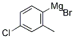 4-CHLORO-2-METHYLPHENYLMAGNESIUM BROMIDE Struktur