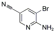 6-AMINO-5-BROMONICOTINONITRILE Struktur