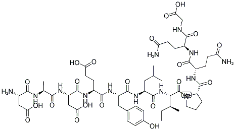 ASP-ALA-ASP-GLU-PTYR-LEU-ILE-PRO-GLN-GLN-GLY Struktur