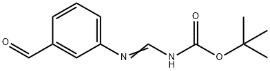 3-(BOC-AMIDINO)-BENZALDEHYDE Struktur