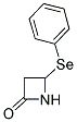 4-(PHENYLSELANYL)AZETIDIN-2-ONE Struktur