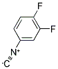 3,4-DIFLUORPHENYLISOCYANIDE Struktur