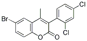 6-BROMO-3(2',4'-DICHLOROPHENYL)-4-METHYLCOUMARIN Struktur