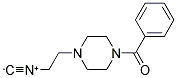 1-BENZOYL-4-(2-ISOCYANOETHYL)PIPERAZINE Struktur