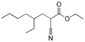 ETHYL 2-CYANO-4-ETHYLOCTANOATE Struktur