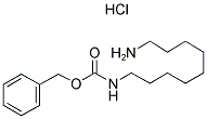 N-1-CARBOBENZOXY-1,9-DIAMINONONANE HYDROCHLORIDE Struktur