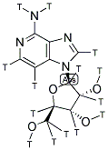 3-DEAZAADENOSINE, [3H]- Struktur