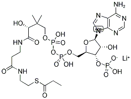 PROPIONYL COENZYME A, LI SALT Struktur