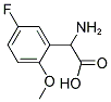 AMINO(5-FLUORO-2-METHOXYPHENYL)ACETIC ACID Struktur