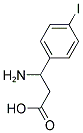 3-AMINO-3-(4-IODOPHENYL)-PROPIONIC ACID Struktur