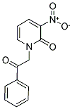 3-NITRO-1-(2-OXO-2-PHENYLETHYL)-2(1H)-PYRIDINONE Struktur