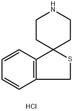 4-SPIRO-[1-THIOPHTHALANE] PIPERIDINE HYDROCHLORIDE Struktur