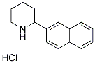 2-(2-NAPHTHYL) PIPERIDINE HYDROCHLORIDE Struktur