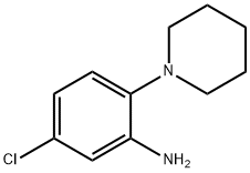 5-CHLORO-2-PIPERIDIN-1-YL-PHENYLAMINE Struktur