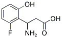 3-AMINO-3-(2-FLUORO-6-HYDROXY-PHENYL)-PROPIONIC ACID Struktur