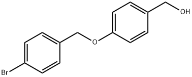 (4-[(4-BROMOBENZYL)OXY]PHENYL)METHANOL Struktur