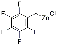 2,3,4,5,6-PENTAFLUOROBENZYLZINC CHLORIDE Structure