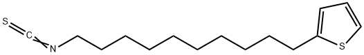 THIENYLDECYL ISOTHIOCYANATE Struktur