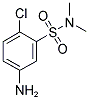 5-AMINO-2-CHLORO-N,N-DIMETHYL-BENZENESULFONAMIDE Struktur