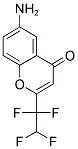 6-AMINO-2-(1,1,2,2-TETRAFLUOROETHYL)CHROMONE Struktur